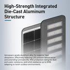 80W 100W 120W SunSwift All-in-one Solar Street Light