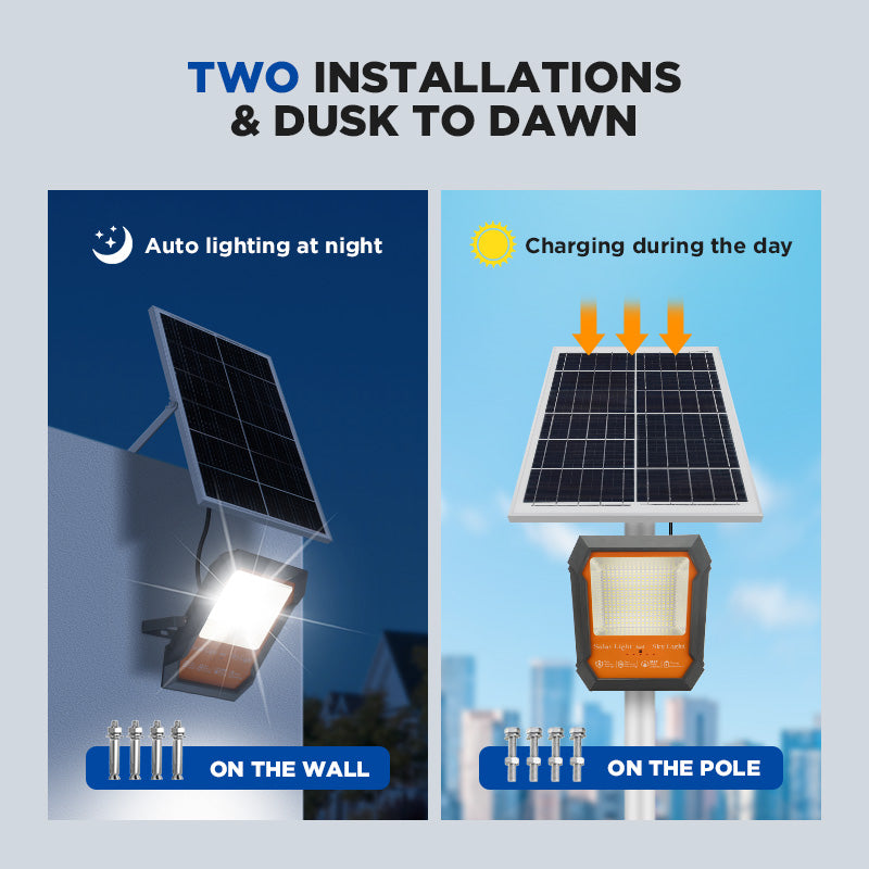 TG04-300W Solar Flood Light