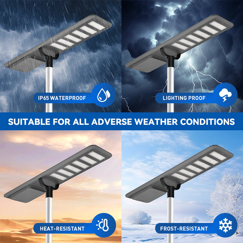 80W 100W 120W SunSwift All-in-one Solar Street Light