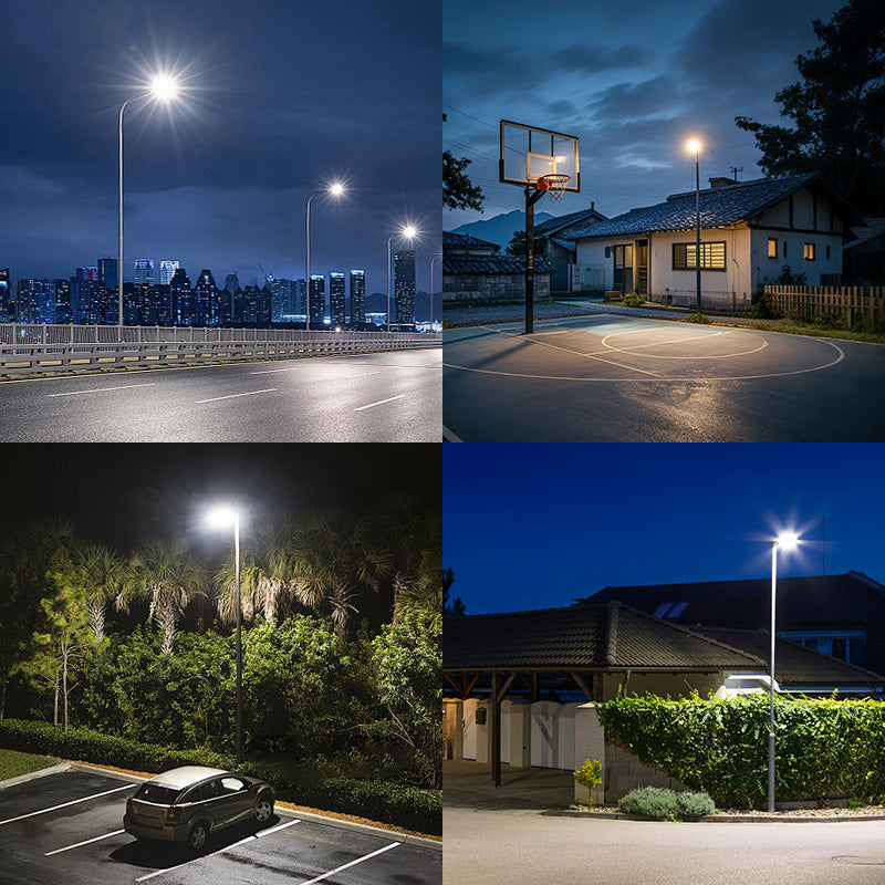80W 100W 120W SunSwift All-in-one Solar Street Light