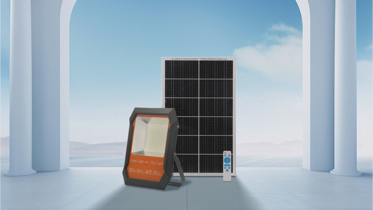 TG04-300W Solar Flood Light